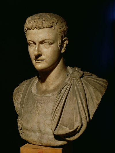 Busto di Caligola (12-41 d.C.) da Roman